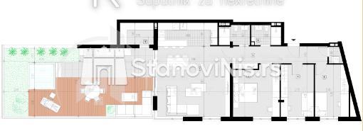 Slika 1 - Stan u zgradi, novogradnja, etažno grejanje, oglas ID p-08448