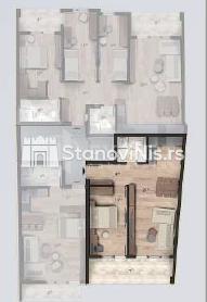 Slika 2 - Stan u zgradi, novogradnja, etažno grejanje, oglas ID p-07922