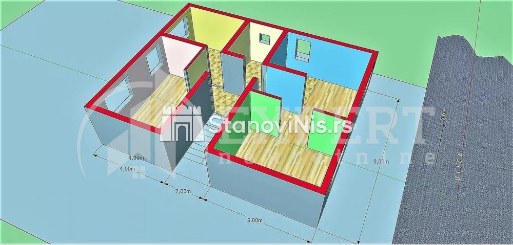 Slika 2 - Stan u zgradi, uknjižen, grejanje na struju, oglas ID p-03312