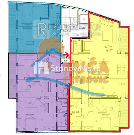 Slika 1 - Stan u zgradi, novogradnja, oglas ID p-06293