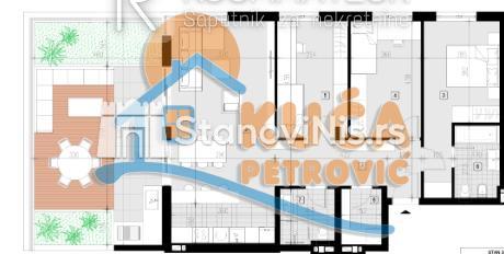 Slika 1 - Stan u zgradi, novogradnja, etažno grejanje, oglas ID p-08447