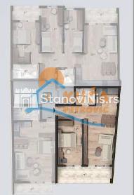 Slika 2 - Stan u zgradi, novogradnja, etažno grejanje, oglas ID p-07922