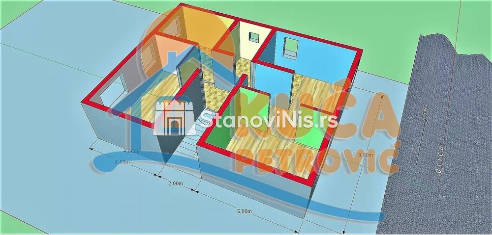 Slika 2 - Stan u zgradi, uknjižen, grejanje na struju, oglas ID p-03312
