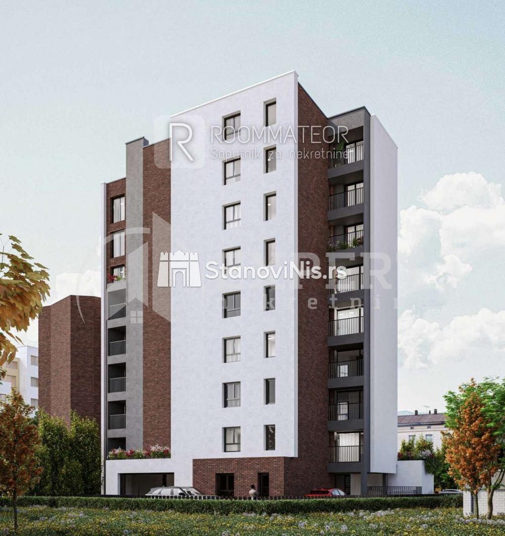 Glavna slika -Stan u zgradi, novogradnja, uknjižen, etažno grejanje, oglas ID p-010436