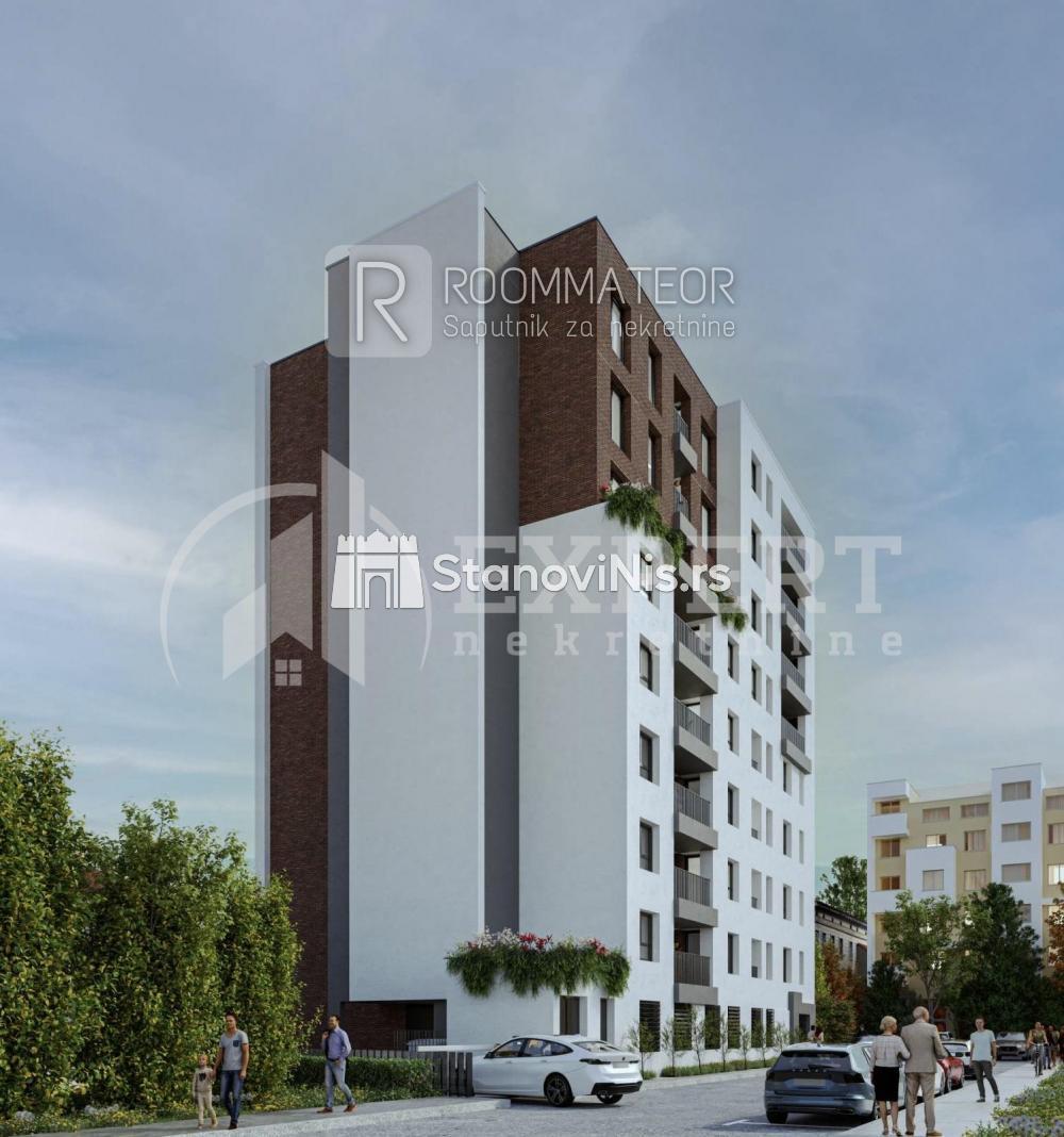 Slika 1 - Stan u zgradi, novogradnja, uknjižen, etažno grejanje, oglas ID p-010436