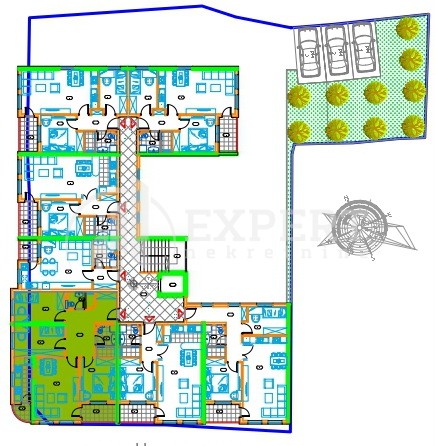 Slika 2 - Stan u zgradi, novogradnja, uknjižen, grejanje na struju, oglas ID p-011846
