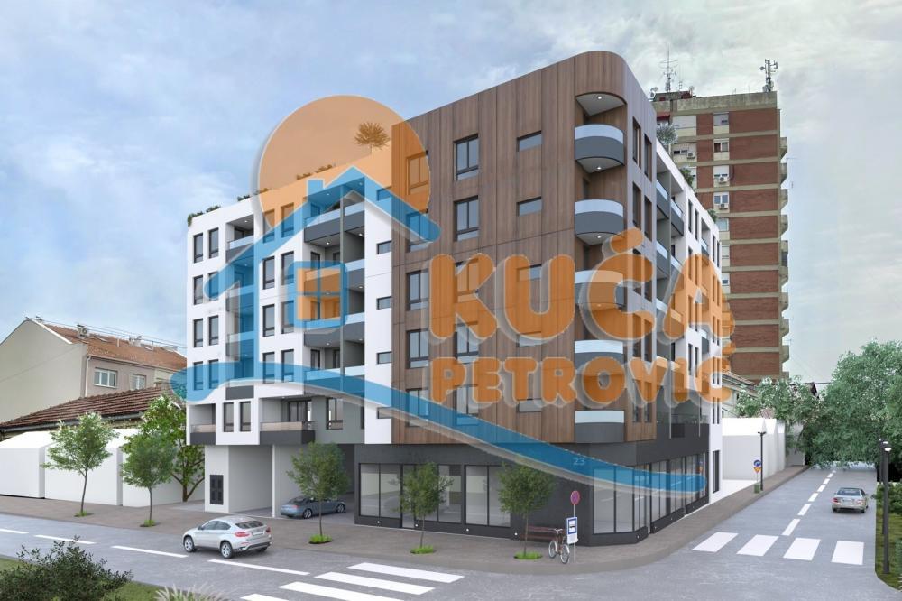 Glavna slika -Stan u zgradi, novogradnja, uknjižen, grejanje na struju, oglas ID p-011846