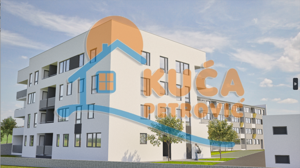 Slika 2 - Stan u zgradi, novogradnja, etažno grejanje, oglas ID p-012255