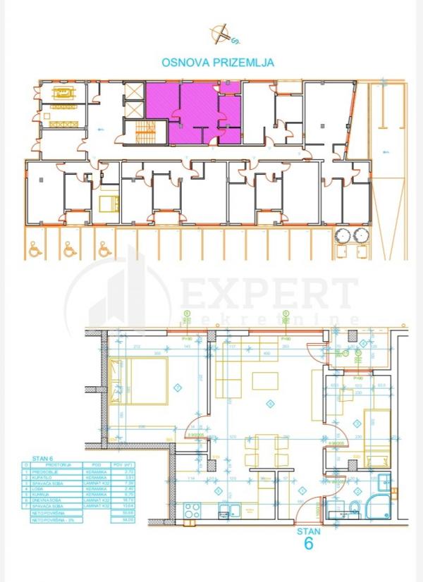 Slika 6 - Stan u zgradi, novogradnja, uknjižen, grejanje na struju, oglas ID p-012615