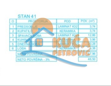 Slika 8 - Stan u zgradi, novogradnja, uknjižen, grejanje na struju, oglas ID p-012623