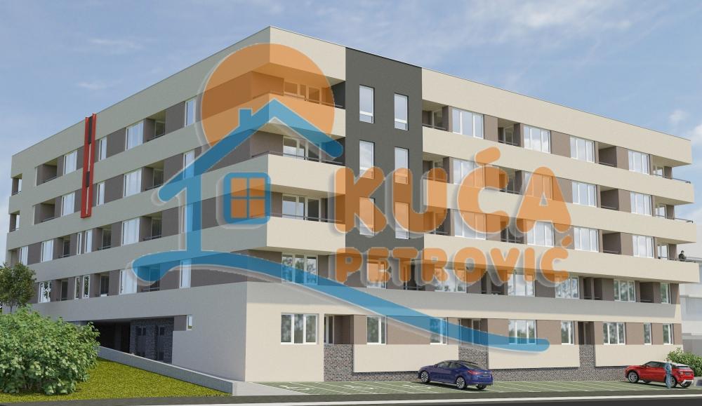 Slika 1 - Stan u zgradi, novogradnja, uknjižen, grejanje na struju, oglas ID p-012616