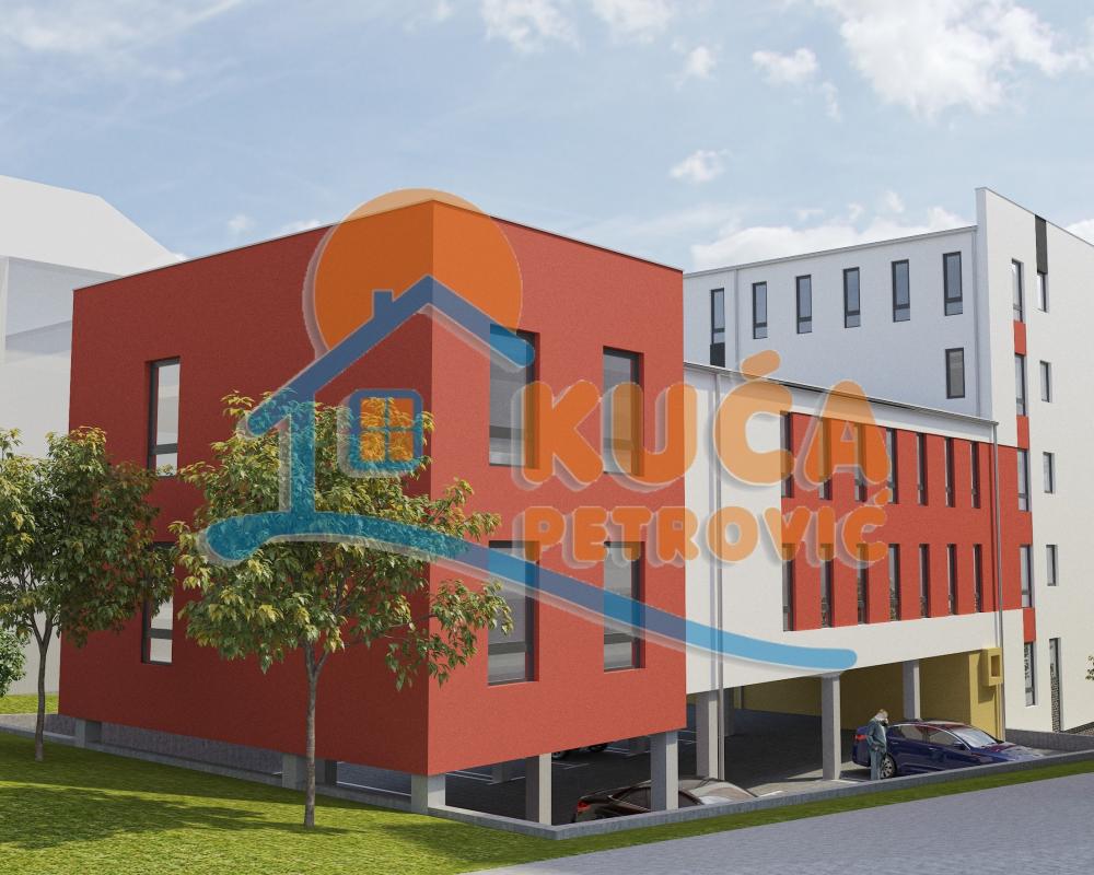 Slika 1 - Stan u zgradi, novogradnja, uknjižen, grejanje na struju, oglas ID p-012613