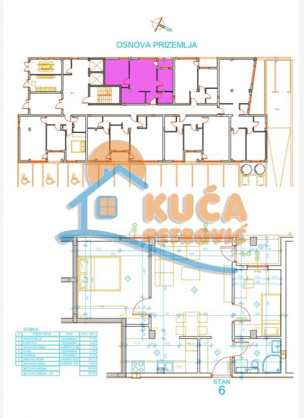 Slika 6 - Stan u zgradi, novogradnja, uknjižen, grejanje na struju, oglas ID p-012615