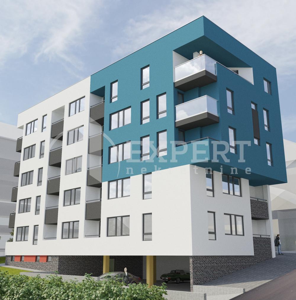 Glavna slika -Stan u zgradi, novogradnja, uknjižen, grejanje na struju, oglas ID p-012614