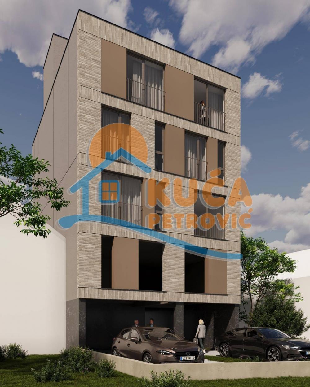 Slika 1 - Stan u zgradi, novogradnja, uknjižen, etažno grejanje, oglas ID p-012811