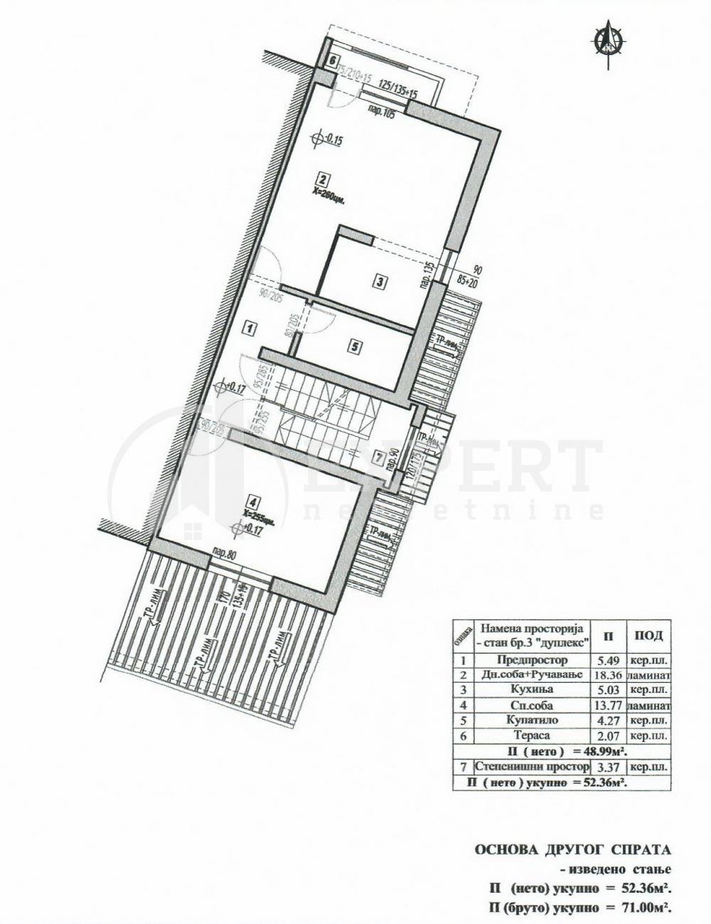 Slika 11 - Stan u zgradi, uknjižen, grejanje na struju, oglas ID p-013072