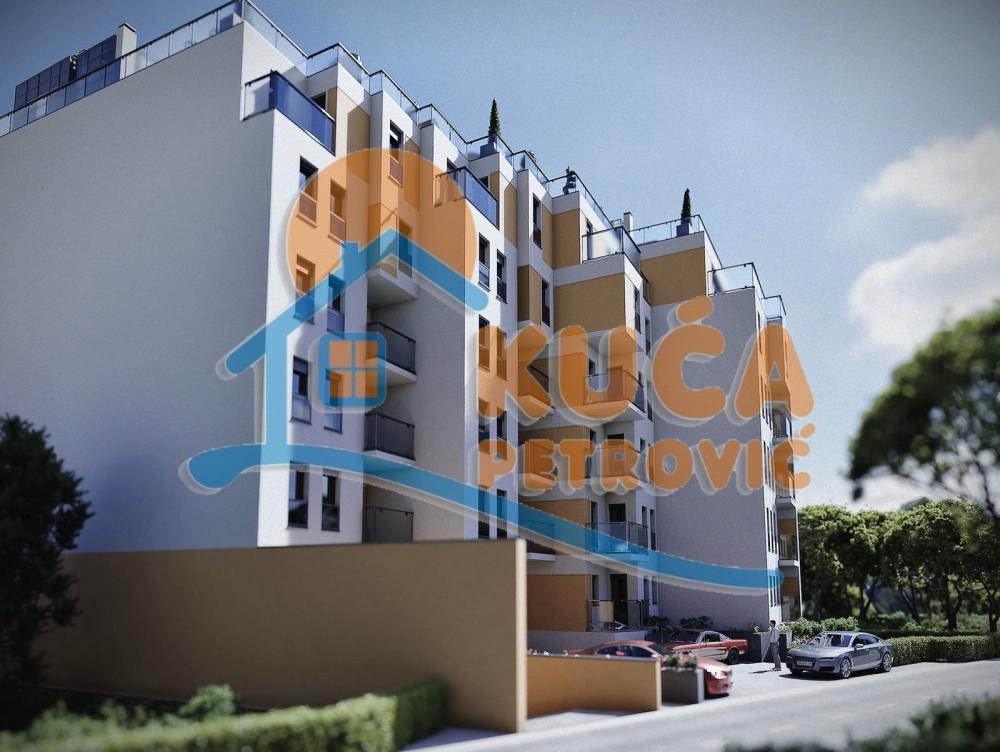 Glavna slika -Stan u zgradi, novogradnja, uknjižen, etažno grejanje, oglas ID p-013522