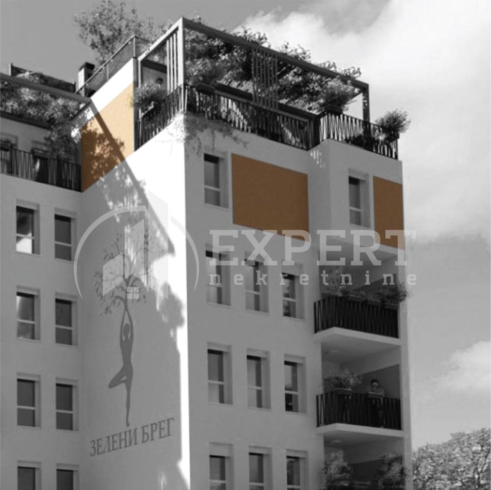 Slika 2 - Stan u zgradi, novogradnja, uknjižen, etažno grejanje, oglas ID p-013521