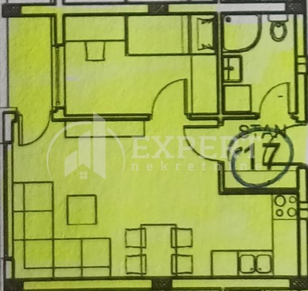 Slika 3 - Stan u zgradi, novogradnja, uknjižen, oglas ID p-013616