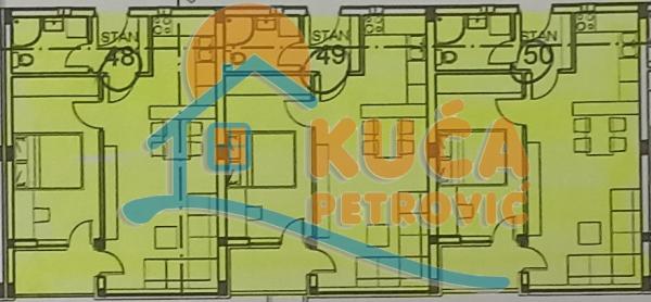 Slika 6 - Stan u zgradi, novogradnja, etažno grejanje, oglas ID p-013612