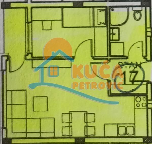 Slika 3 - Stan u zgradi, novogradnja, uknjižen, oglas ID p-013616