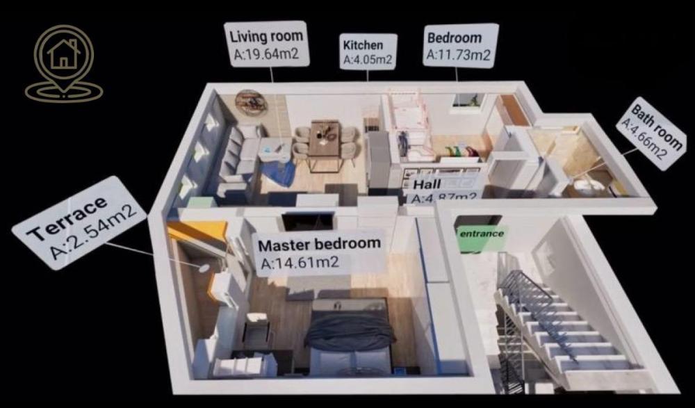 Glavna slika -Luksuzan stan na prestižnoj lokaciji – spoj elegancije i udobnosti