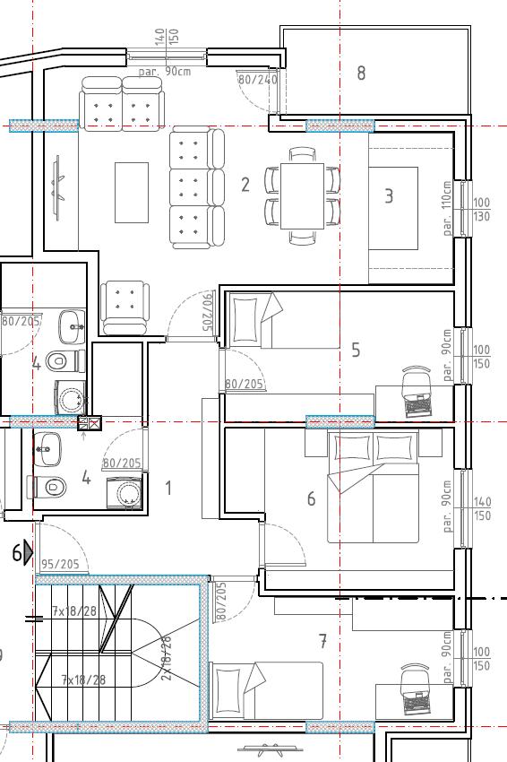 Glavna slika -Troiposoban stan u novogradnji sa povraćajem PDV-a, Durlan ID#6263