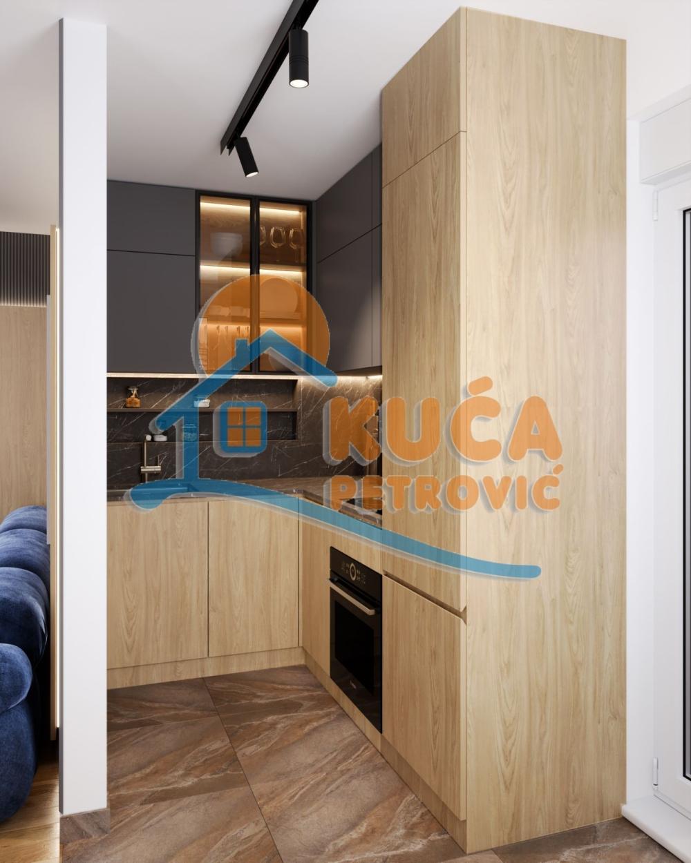 Slika 11 - Stan u zgradi, novogradnja, uknjižen, etažno grejanje, oglas ID p-013995