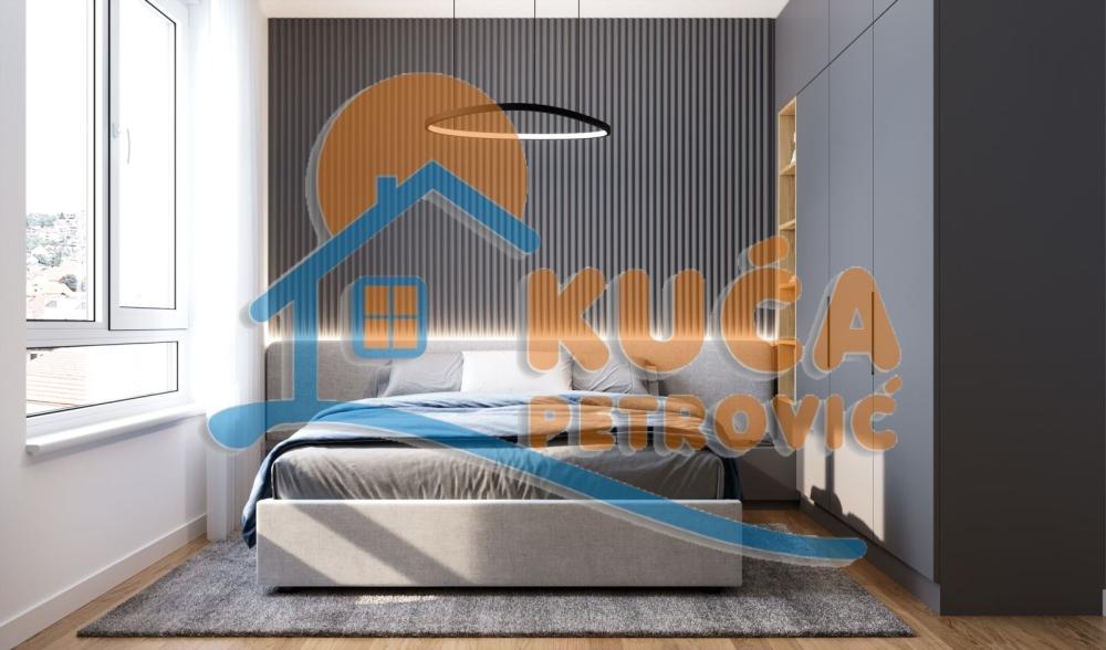 Slika 6 - Stan u zgradi, novogradnja, uknjižen, etažno grejanje, oglas ID p-013995