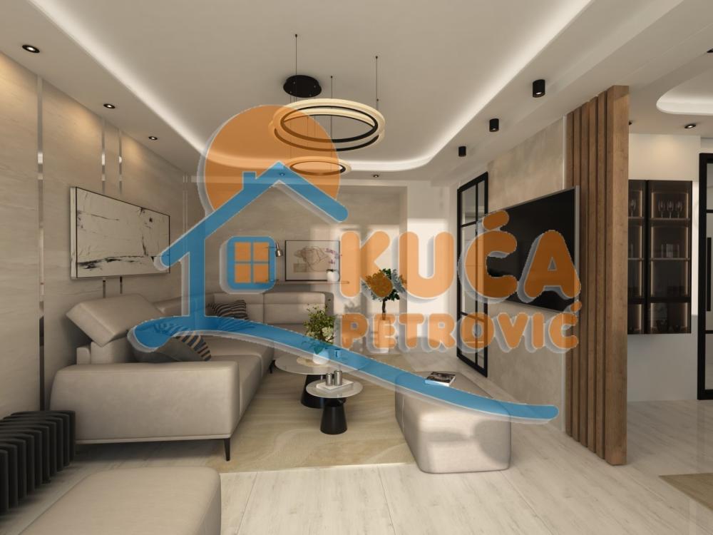 Glavna slika -Stan u zgradi, uknjižen, centralno grejanje, oglas ID p-014117