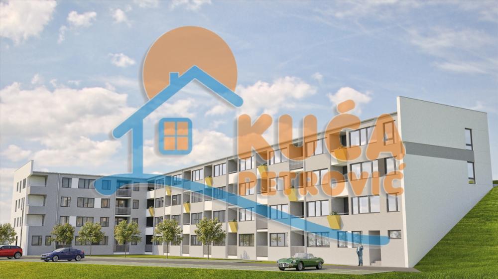 Glavna slika -Stan u zgradi, novogradnja, etažno grejanje, oglas ID p-014318