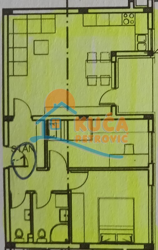 Slika 5 - Stan u zgradi, novogradnja, etažno grejanje, oglas ID p-014317