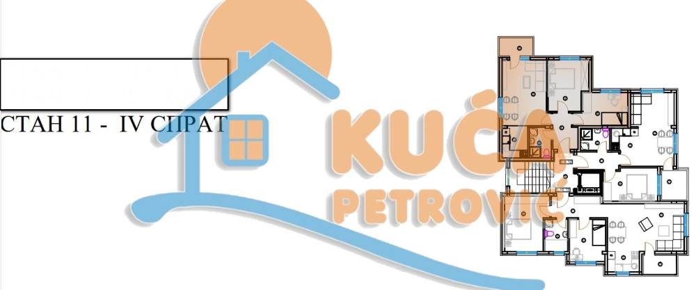 Slika 4 - Stan u zgradi, novogradnja, grejanje na struju, oglas ID p-014315