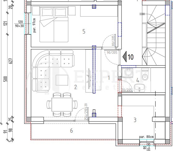 Slika 3 - Stan u zgradi, novogradnja, uknjižen, grejanje na struju, oglas ID p-014327