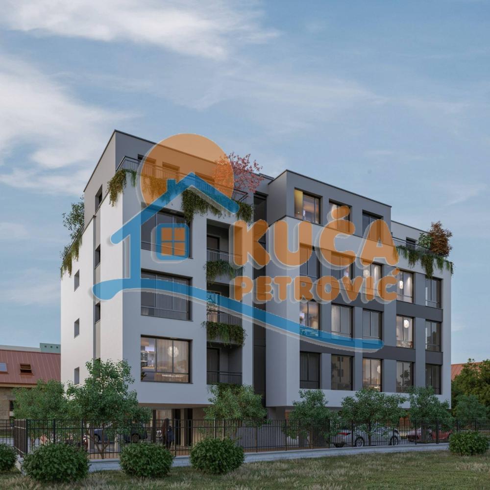 Glavna slika -Stan u zgradi, novogradnja, uknjižen, centralno grejanje, oglas ID p-014365