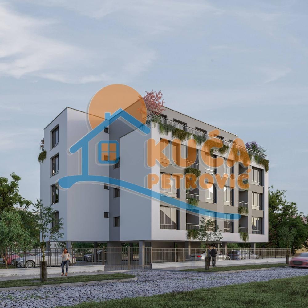 Slika 1 - Stan u zgradi, novogradnja, uknjižen, centralno grejanje, oglas ID p-014365