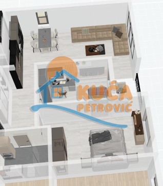 Slika 4 - Stan u zgradi, novogradnja, uknjižen, centralno grejanje, oglas ID p-014365