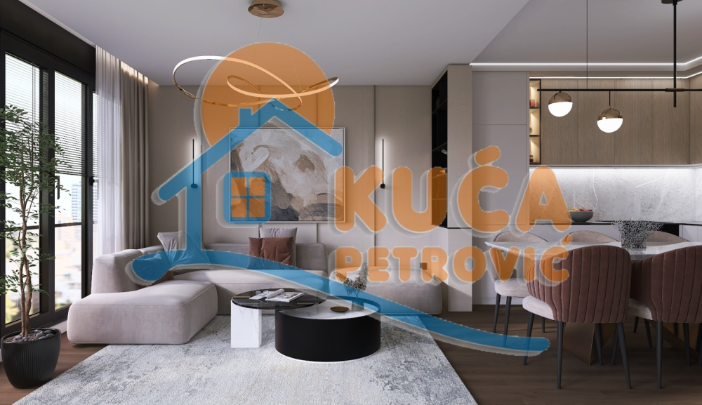 Slika 7 - Stan u zgradi, novogradnja, etažno grejanje, oglas ID p-014429