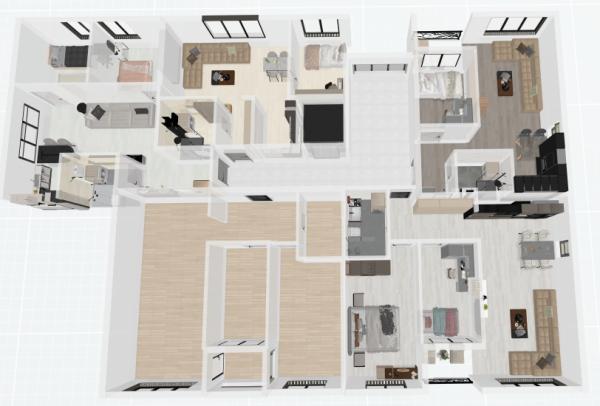 Slika 2 - Dvoiposoban stan u modernom stambenom objektu sa povraćajem PDV-a, Palilula ID#6797