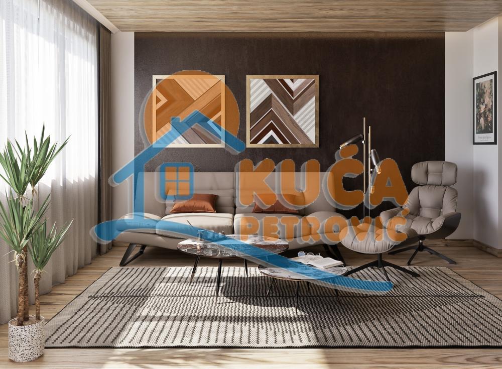 Slika 3 - Stan u zgradi, novogradnja, uknjižen, etažno grejanje, oglas ID p-014741