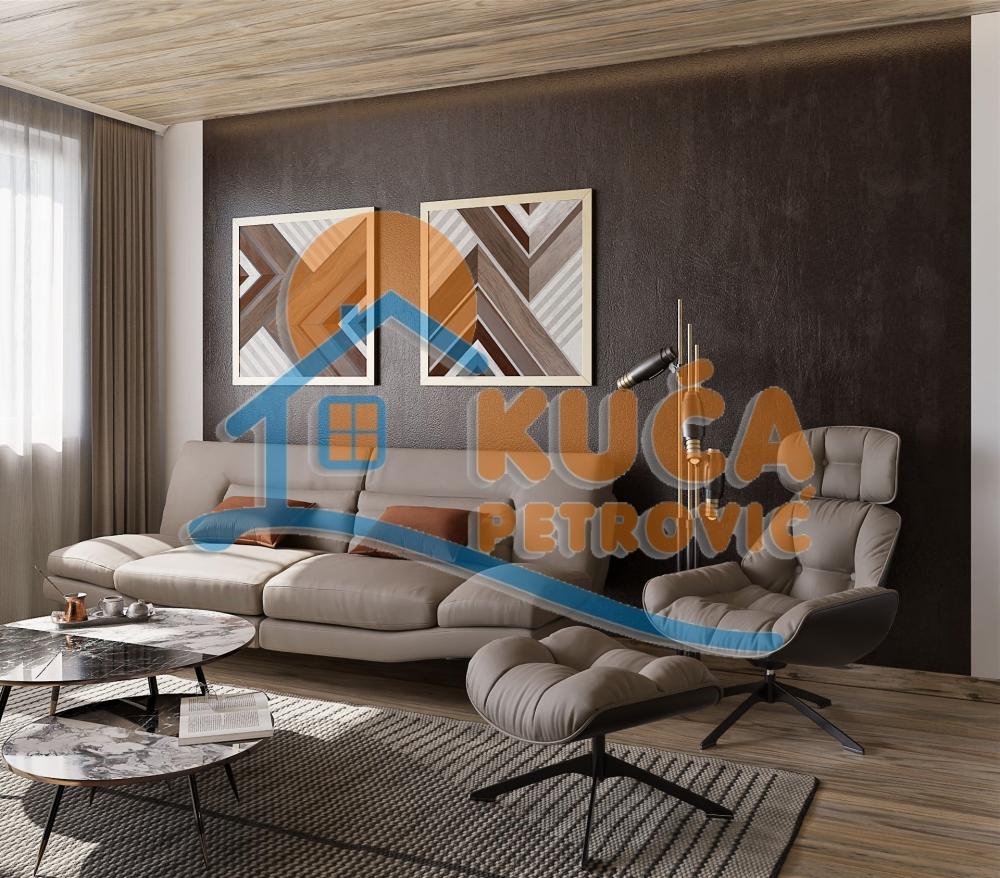 Slika 4 - Stan u zgradi, novogradnja, uknjižen, etažno grejanje, oglas ID p-014741