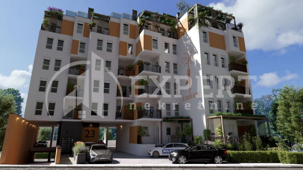 Glavna slika -Stan u zgradi, novogradnja, uknjižen, etažno grejanje, oglas ID p-014741