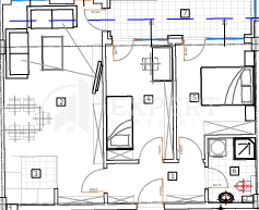 Slika 1 - Stan u zgradi, novogradnja, etažno grejanje, oglas ID p-014605