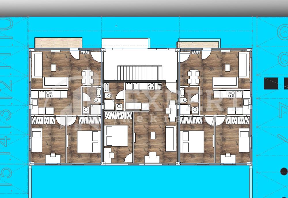 Slika 2 - Stan u zgradi, novogradnja, uknjižen, grejanje na struju, oglas ID p-014818