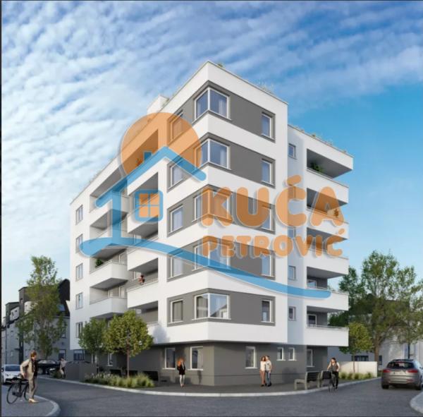 Glavna slika -Stan u zgradi, novogradnja, etažno grejanje, oglas ID p-014603