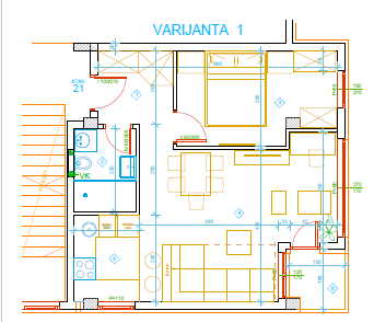 Slika 1 - Troiposoban stan u kvalitetnoj novogradnji sa PDV-om, Palilula ID#7083