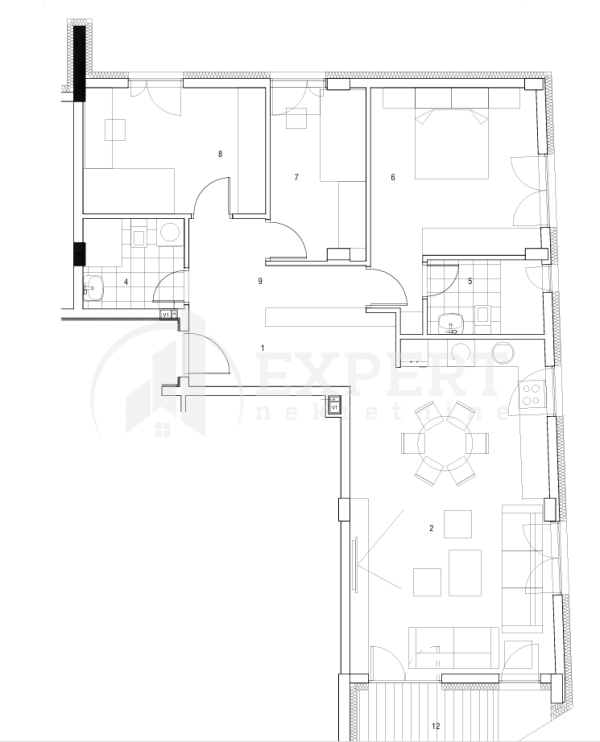 Slika 1 - Stan u zgradi, novogradnja, oglas ID p-014853