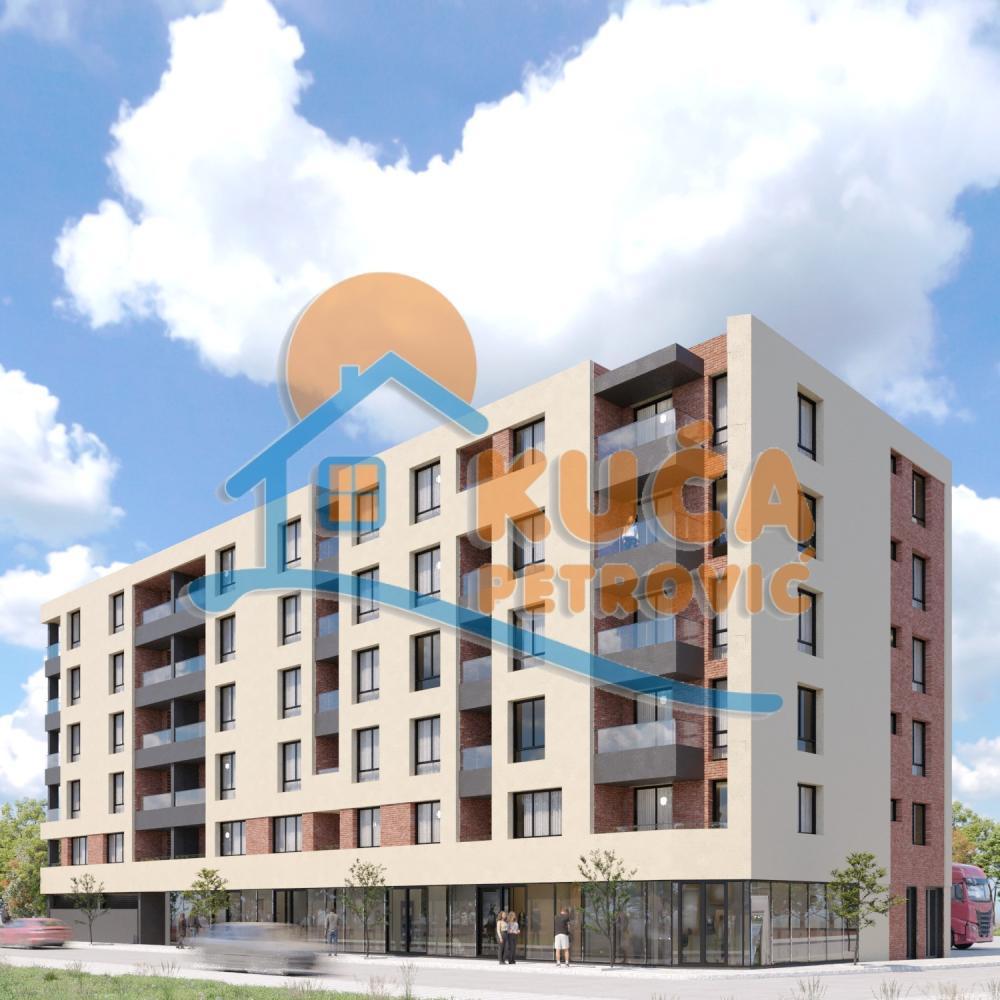 Glavna slika -Stan u zgradi, novogradnja, etažno grejanje, oglas ID p-014869