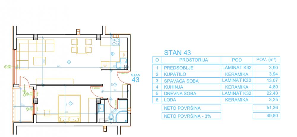 Slika 1 - U izgradnji 1.5 stan na Paliluli