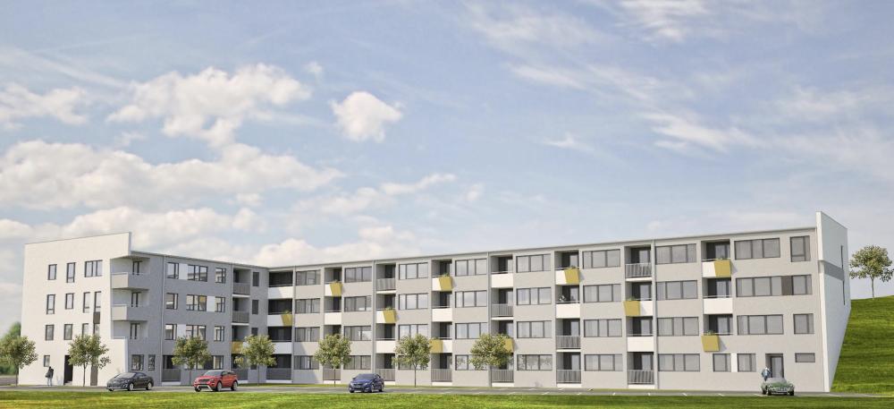 Glavna slika -Dvosoban stan sa sopstvenim dvorištem u novogradnji